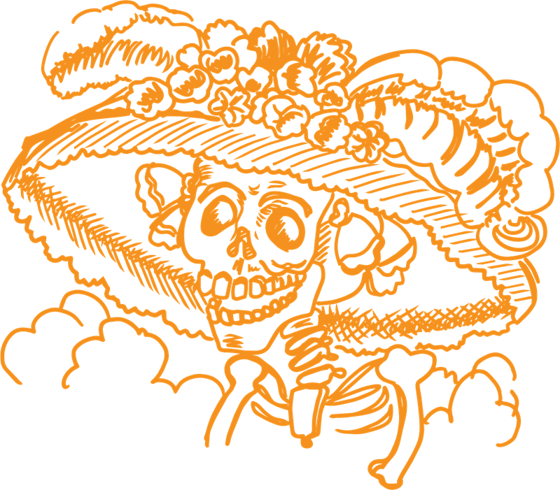 Catrina decorativa